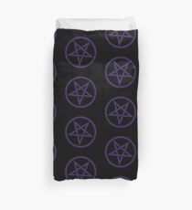 PURPLE PENTACLE Duvet Cover