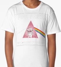 Camiseta larga Pink Freud La camisa del lado oscuro de tu mamá