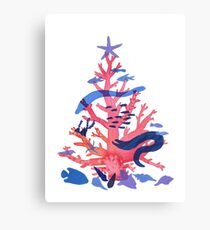 Weihnachtskoralle Leinwanddruck