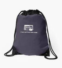 Programming Memes Drawstring Bag