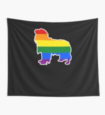 LGBT Dog Cavalier King Charles Spaniel Gay Dog Doggy Mom Wall Tapestry