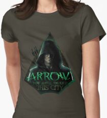 Camiseta entallada para mujer Flecha, has fallado esta ciudad