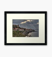 Cefalu Coast Framed Print