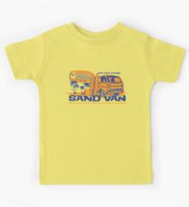 Sunrise Surf Sand Van Kids T-Shirt