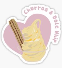 Churros and Dole Whip Sticker