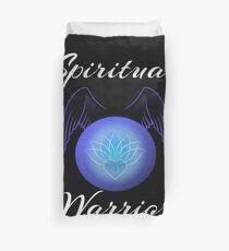 Spiritual Meditation Faith Lotus Lovers Spiritualist Warrior Duvet Cover