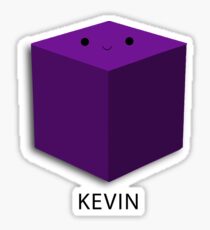 Kevin the Cube Sticker