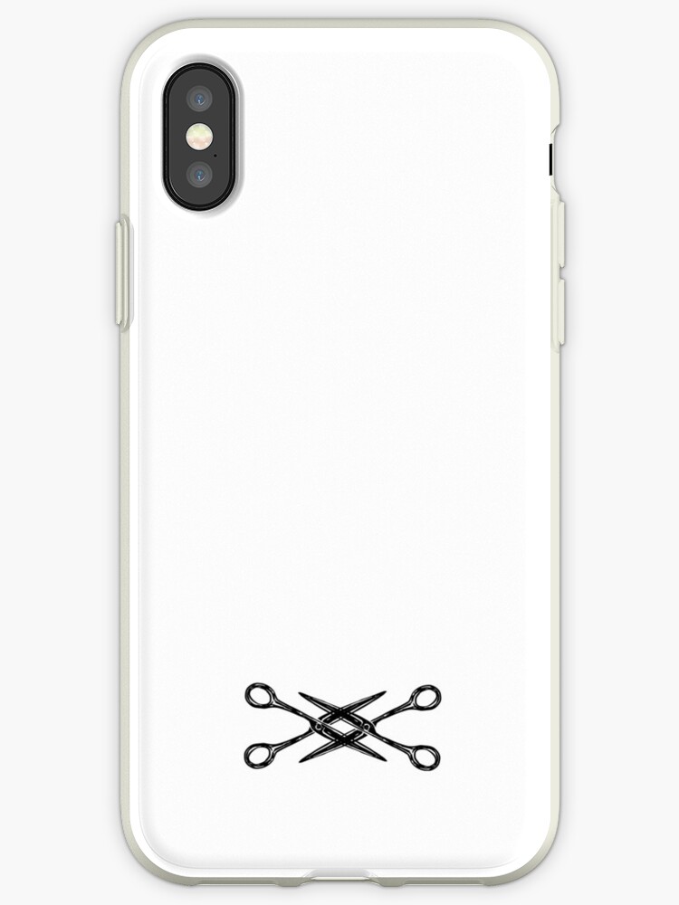 "Scissor LGBT+ Lesbian queer Scissors graphic" iPhone Cases & Covers by
