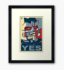 Megatron: YES! Framed Print