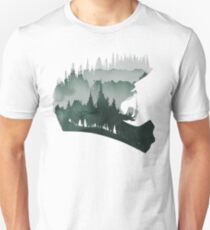 MTB landscape Unisex T-Shirt