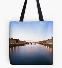 River Sunset Tote Bag