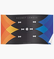 Rocket League Simple Graphic Poster Poster