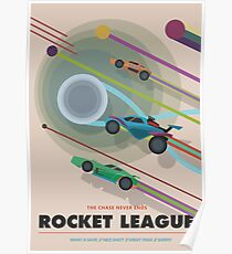 Rocket League - Minimaler Plakatentwurf Poster
