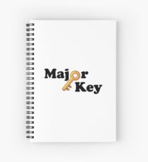 Major Key Spiral Notebook