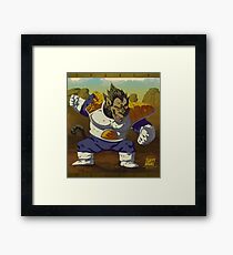 Ozaru Vegeta Framed Print