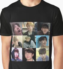 STRAY KIDS MEME Grafik T-Shirt