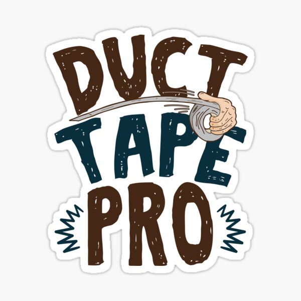 Duct Tape Stickers Redbubble