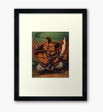 Sanzoku Kuma Framed Print