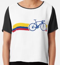 Bike Stripes Colombia National Road Race Chiffon Top