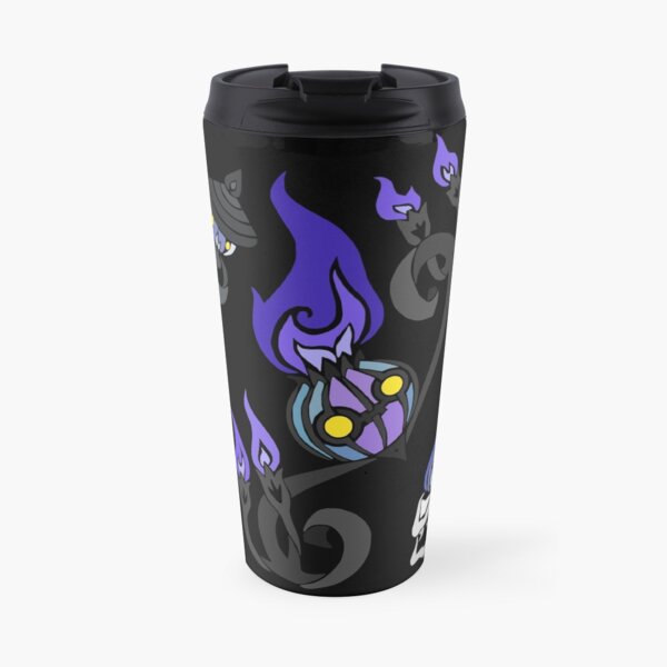 Flames of the Forgotten - Chandelure, Lampent and Litwick Travel Mug