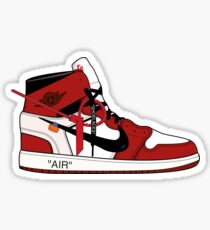 Pegatina Jordan x Off White
