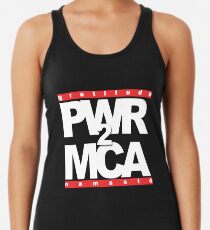 Camiseta de tirantes para mujer PWR2MCA