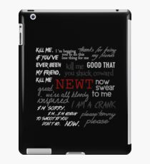 Memorial to Newt iPad Case/Skin