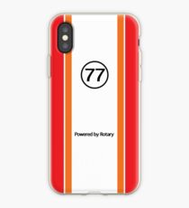 Mazda RX-7 Savanna Racecar #77 Livery Phone Case iPhone Case