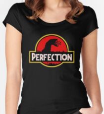 Perfection: Tremors Park Women's Fitted Scoop T-Shirt