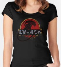LV-426 Women's Fitted Scoop T-Shirt