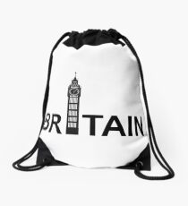 Great Britain Drawstring Bag