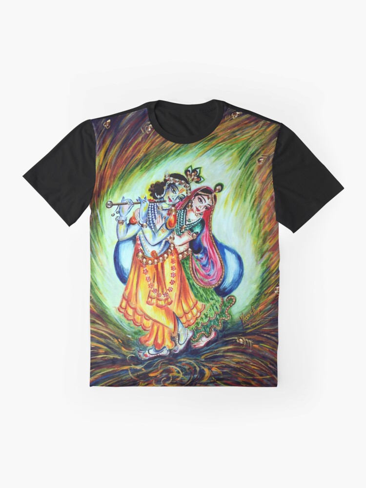 krishna printed t shirt