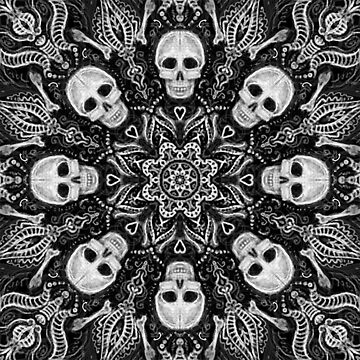 Skull Lace Goth Pattern