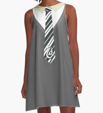 Tie S A-Line Dress