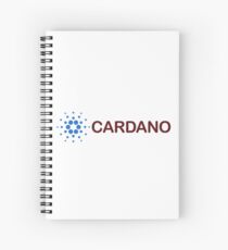 Cardano Cryptocurrency ADA Spiral Notebook