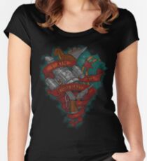 I Aim To Misbehave! Women's Fitted Scoop T-Shirt