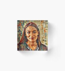 Alexandria Ocasio Cortez Acrylic Block