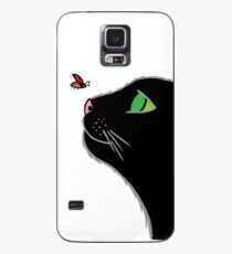 Funda/vinilo para Samsung Galaxy Gato y dama