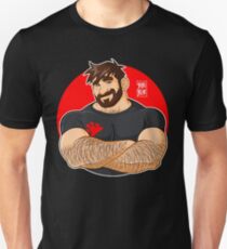 ADAM LIKES CROSSING ARMS Unisex T-Shirt