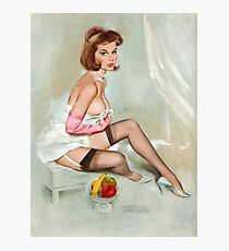 Fritz Willis Pin Up Kunst Fotodruck