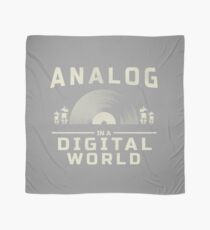analog in a digital world Scarf