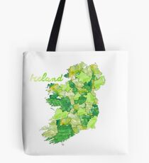 Watercolor Countries - Ireland Tote Bag