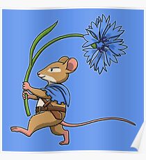 Cornflower Blue Poster