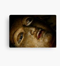 Dark Buddha Canvas Print