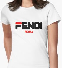 Camiseta entallada Fendi Roma