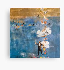 Die Kunst des Fallens Metallbild