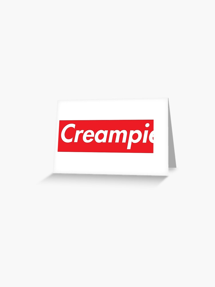 Toddler Creampie Porn - Creampie | Greeting Card