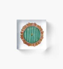 Hobbit Door Acrylic Block