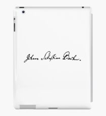 Johann Sebastian Bach signature iPad Case/Skin