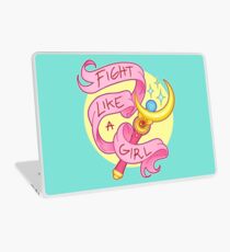 Fight Like a Girl Laptop Skin